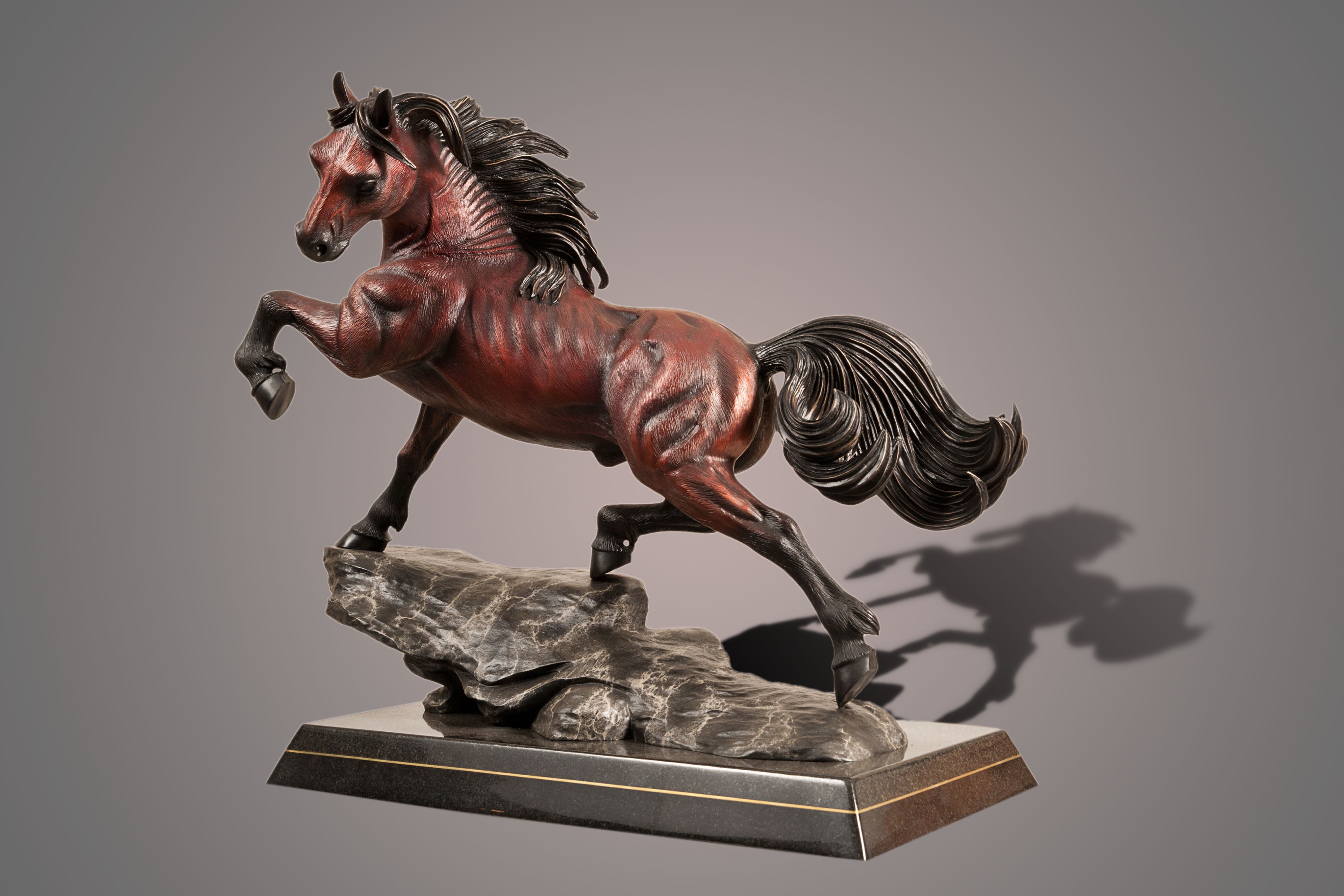 bronze horse sculptures for sale