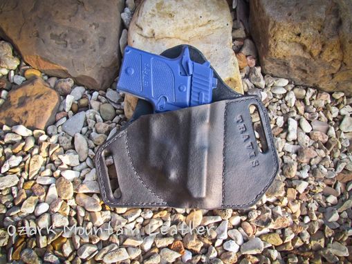 Custom Made Leather Holster For A Sig Sauer P938 W/Laser