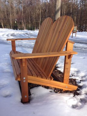 Custom Made Adirondack Bench