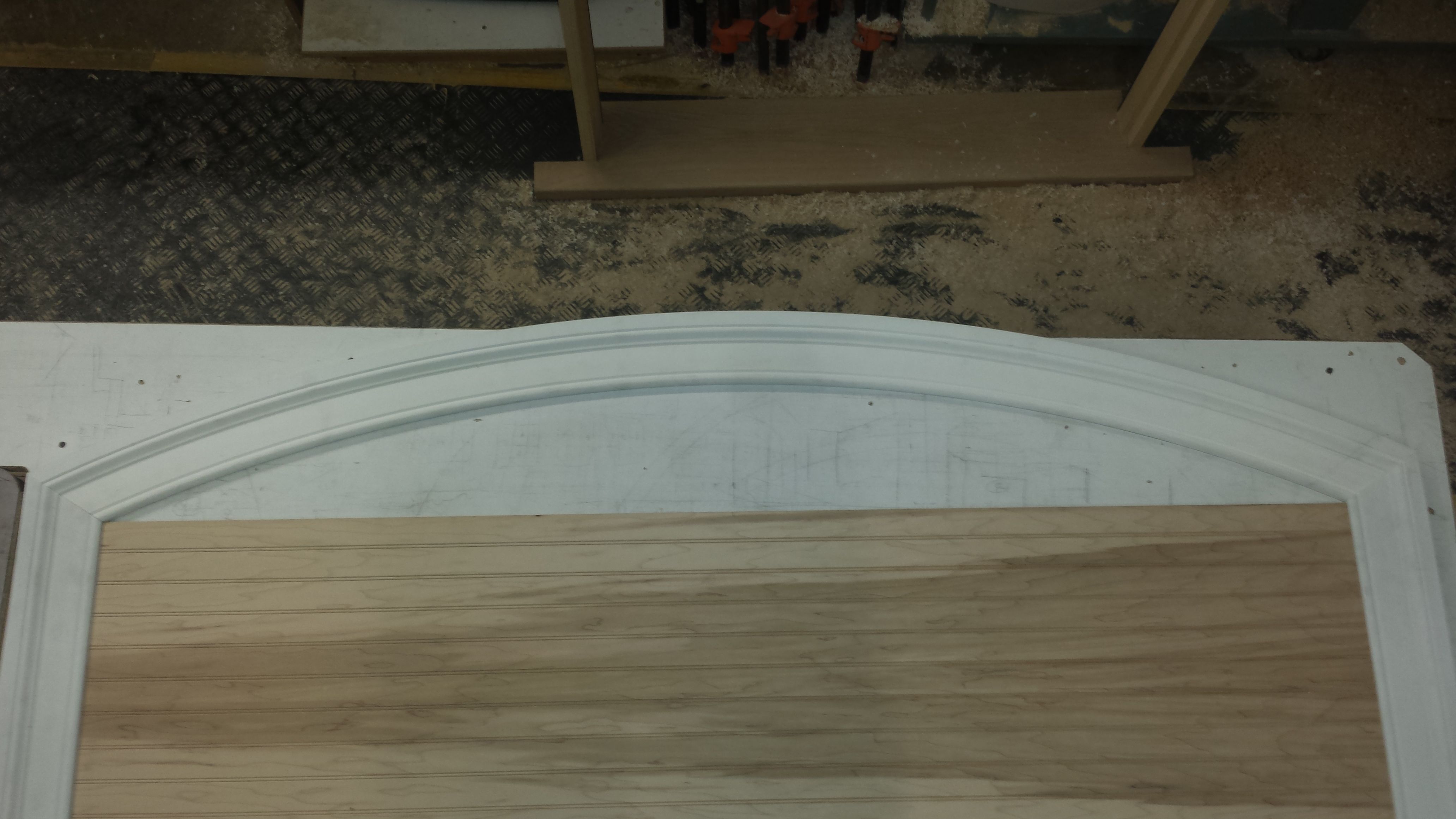 Custom Curved Trim by Jacob Walters Woodworking