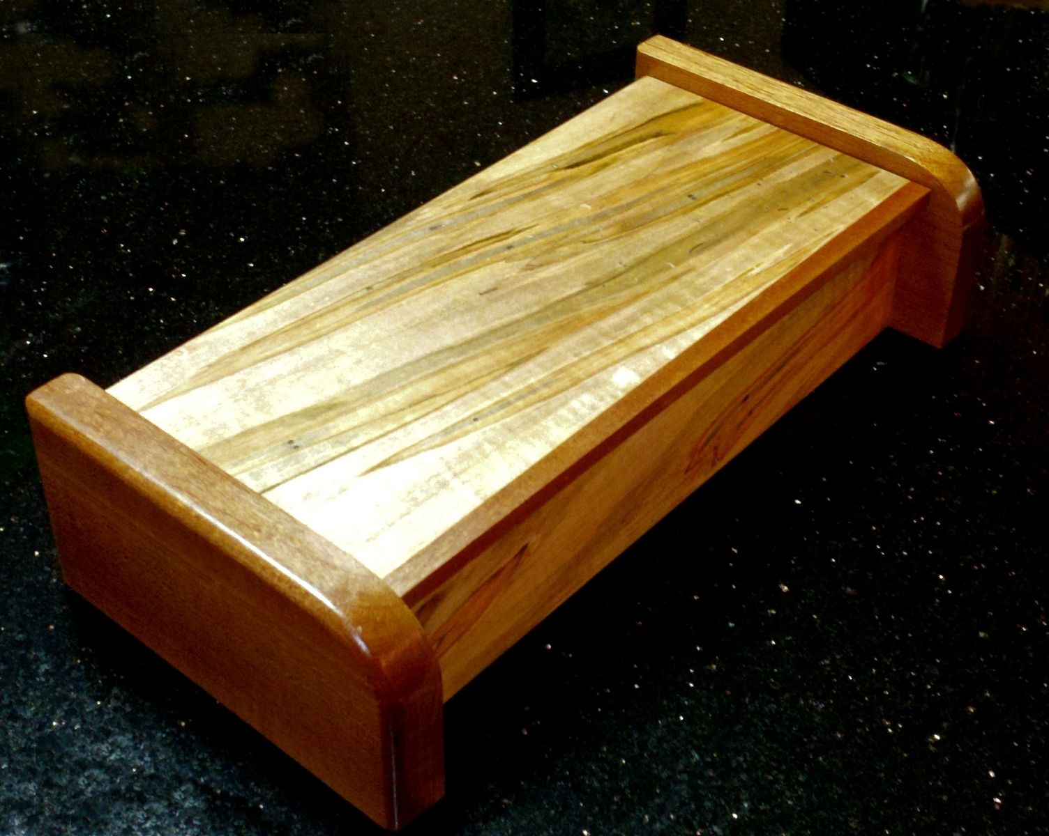 Hand Made Table Top Box by Mountain Woodworker