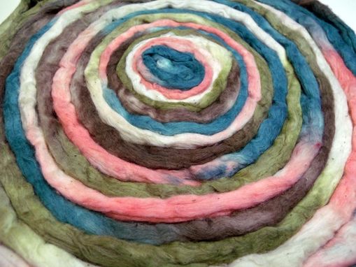 Custom Made Cotton Spinning Fiber - Hand Dyed