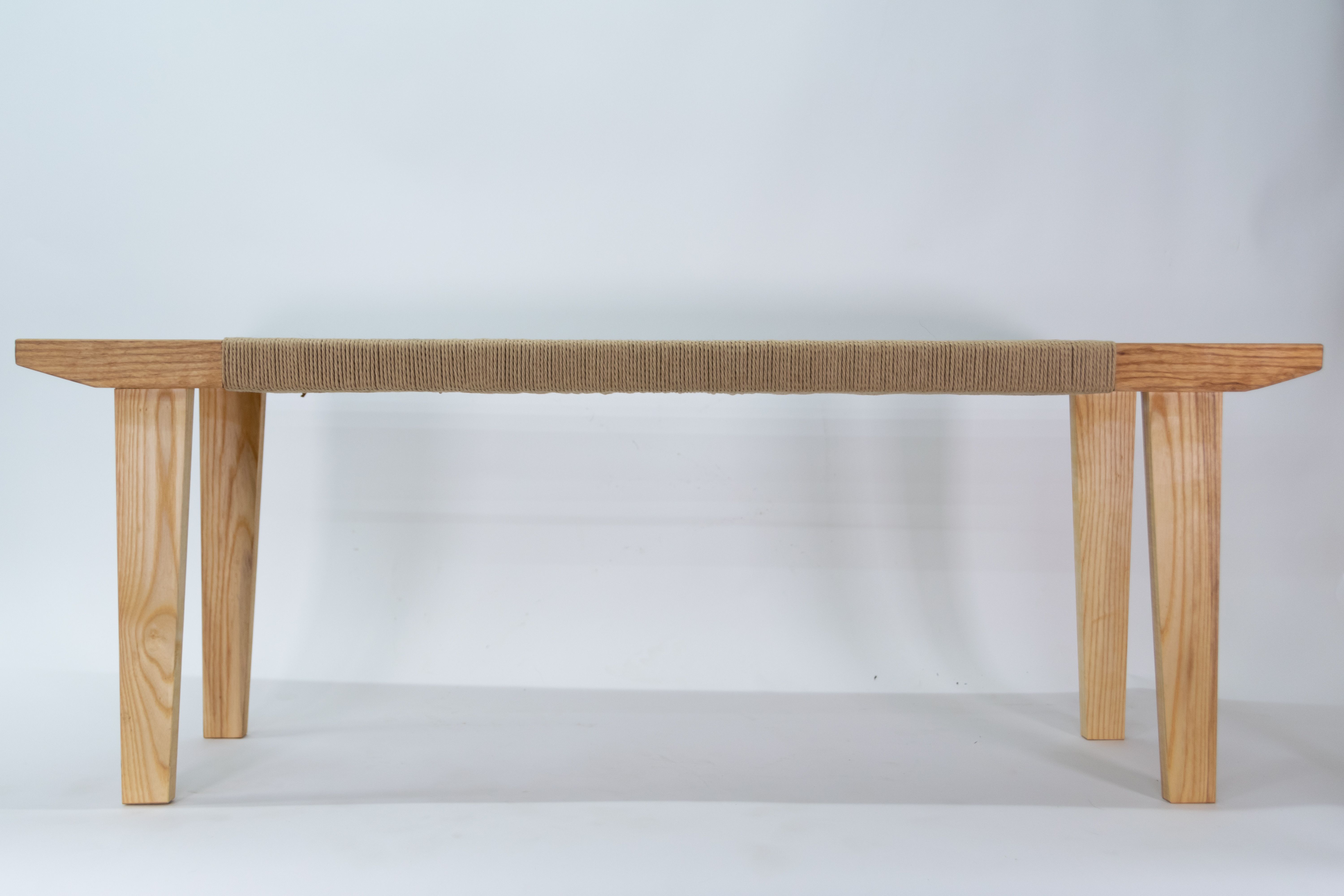 Handmade Danish Cord Bench by Stelzer Studio