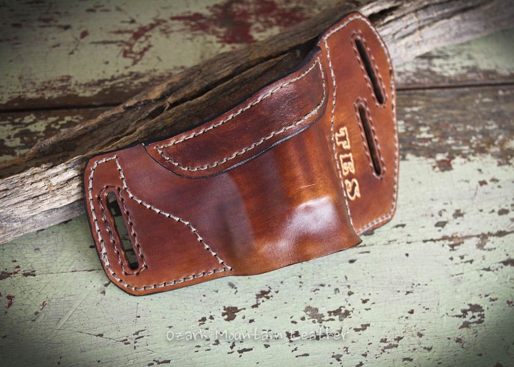 Buy Handmade Custom Leather Gun Holster With Name Or Initials, made to