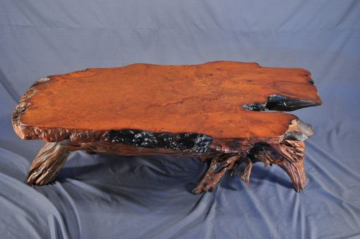 Custom Made Redwood Coffee Table