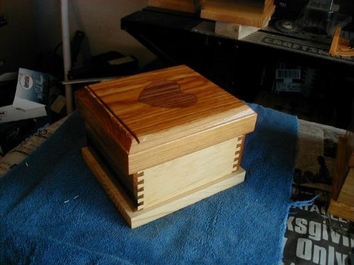 Custom Made Recipe, Card File, Or Photo Dovetail Boxes
