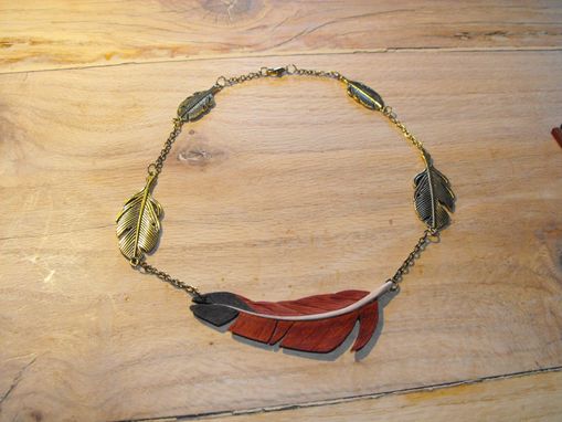 Custom Made Feather Necklace