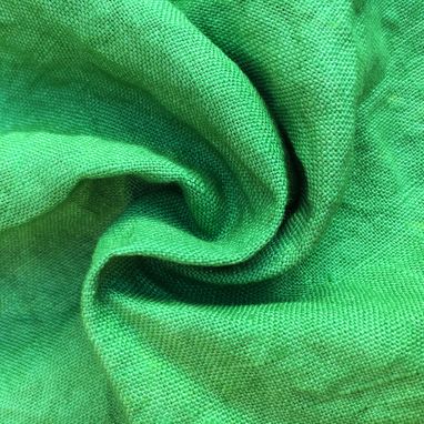 Custom Made Usa Made French Linen Sheets- Emerald Green