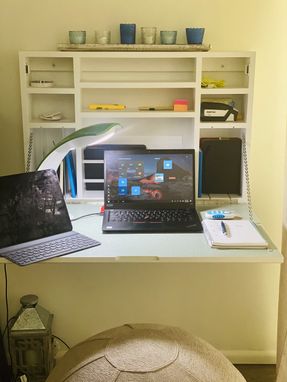 Custom Made Home Office Wall Mounted Desk