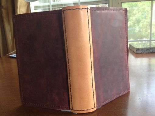 Custom Made Leather Book Cover