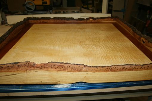 Custom Made Live Edge Tray Table