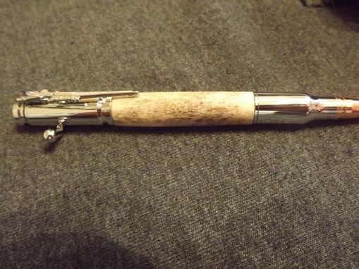 Custom Made Turned Deer Antler Pen