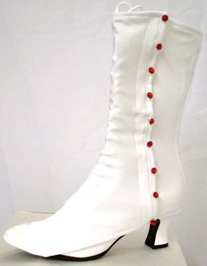 Custom Made Mary Poppins Custom Spats And Victorian Jolly Holiday Boots Adult Costume