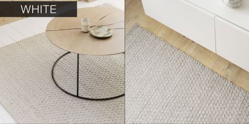 Custom Made Cable Knit Hand Woven Braided Knotted Wool Rug- Stone