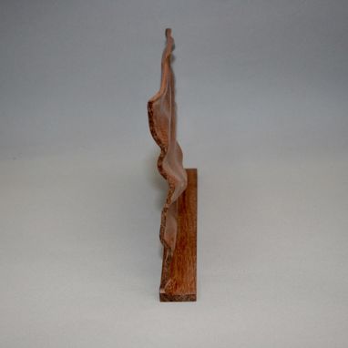 Custom Made Wave #21 Wood Sculpture