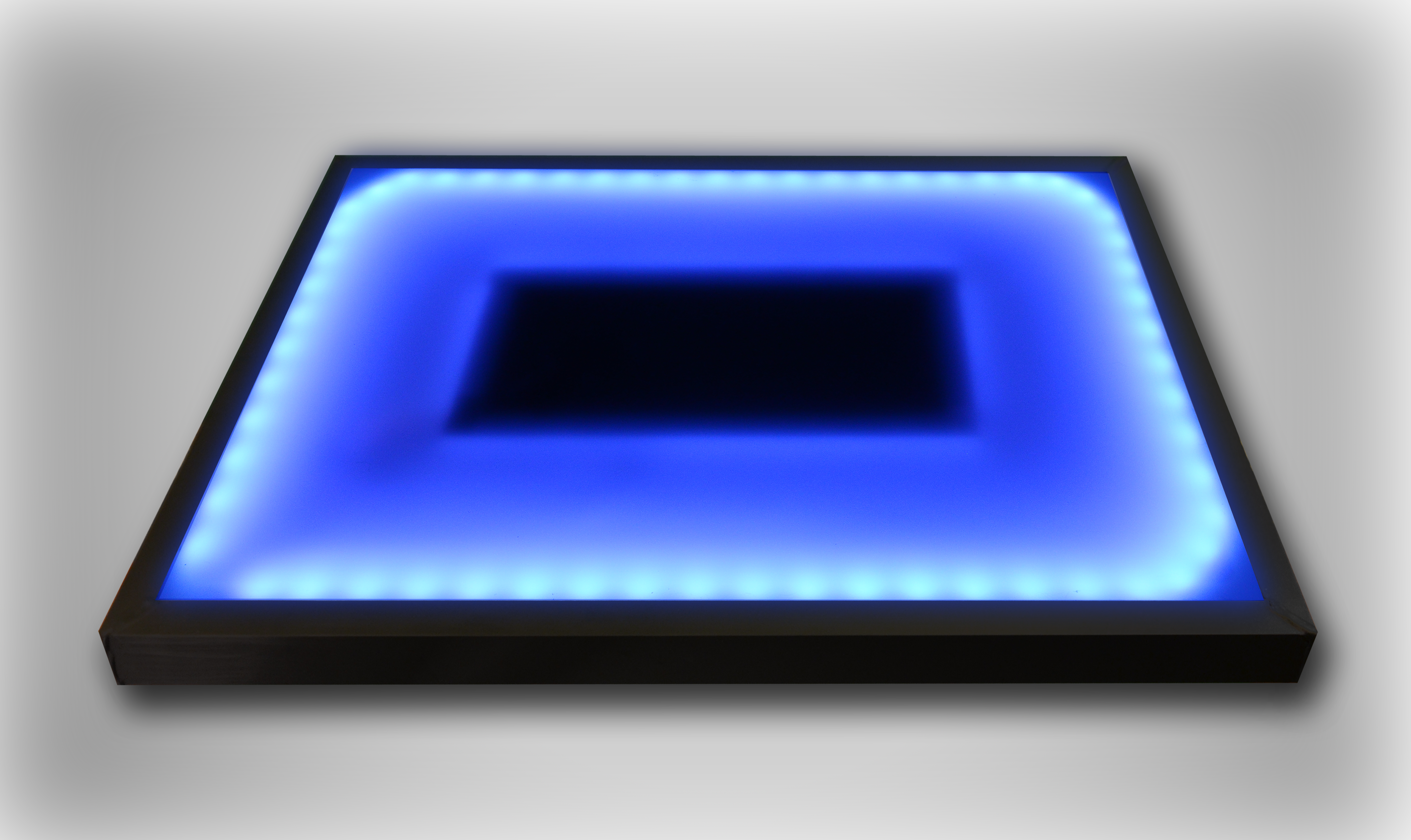 Hand Crafted Custom Led Tabletop Attachment by L.E.D. Furniture