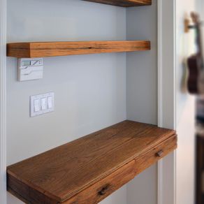 Buy Hand Crafted Walnut Bookshelf, Rustic Shelf, Walnut Shelves, Free  Standing Shelf, made to order from Deer Valley Woodworks