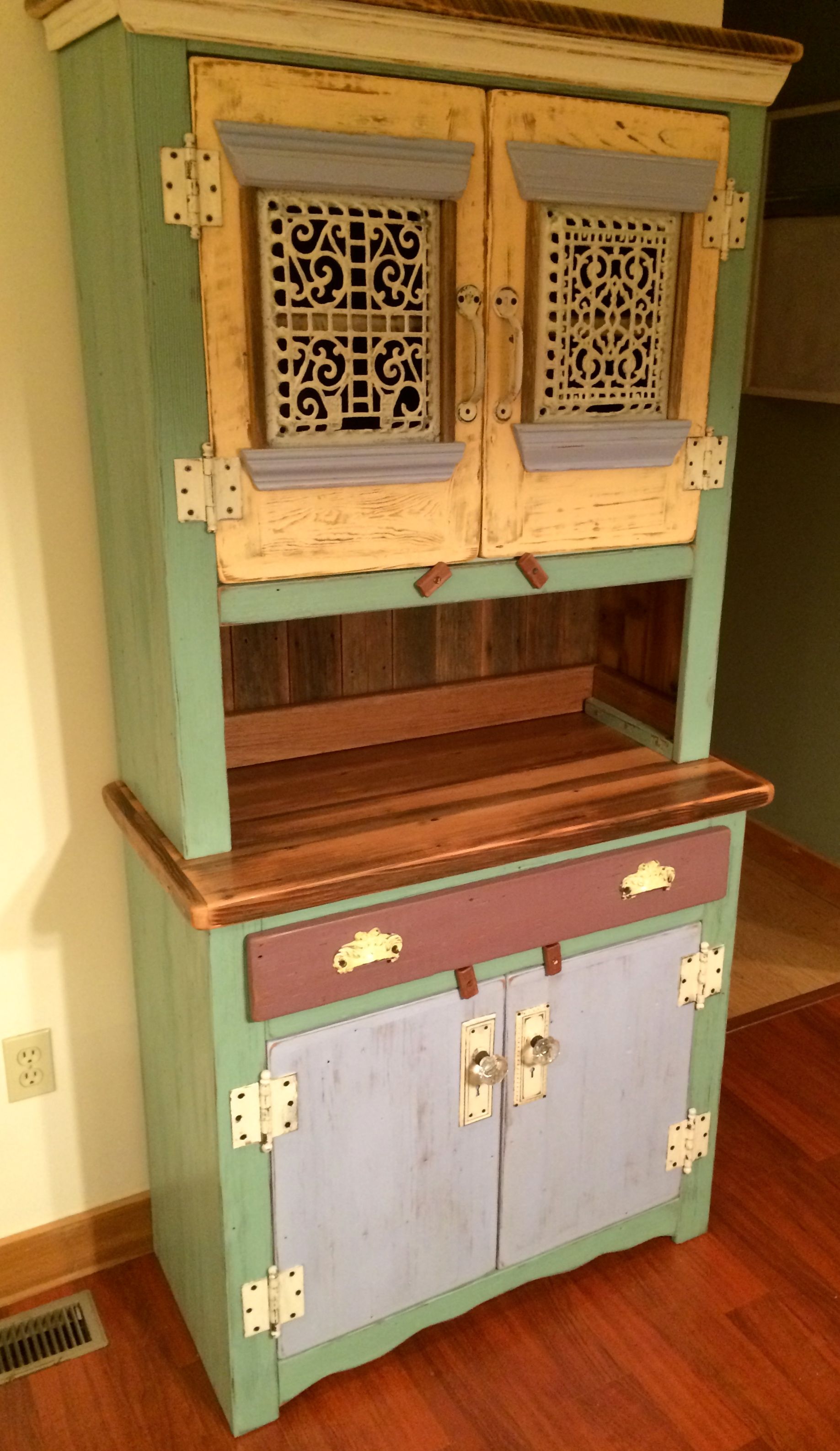 Custom Made Reclaimed Wood Dining Room Hutch Custom Made Reclaimed Wood Dining Room Hutch