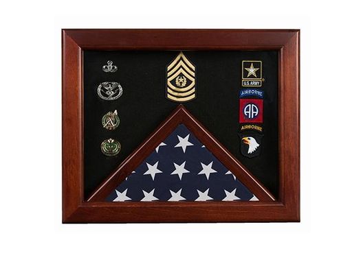 Custom Made Federal Flag Display Case