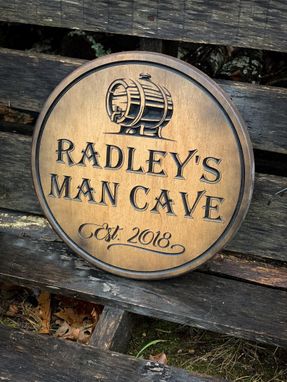 Custom Made Man Cave Sign, Fisherman Cave Sign, Bar Sign, Man Cave, Bar Decor, Fishing, Gift For Men