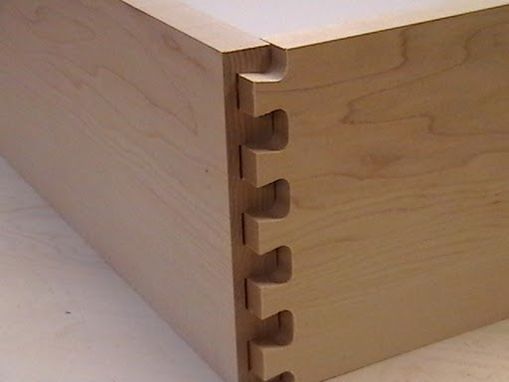 Hand Made Dovetail Joints by Taghkanic Woodworking Llc 