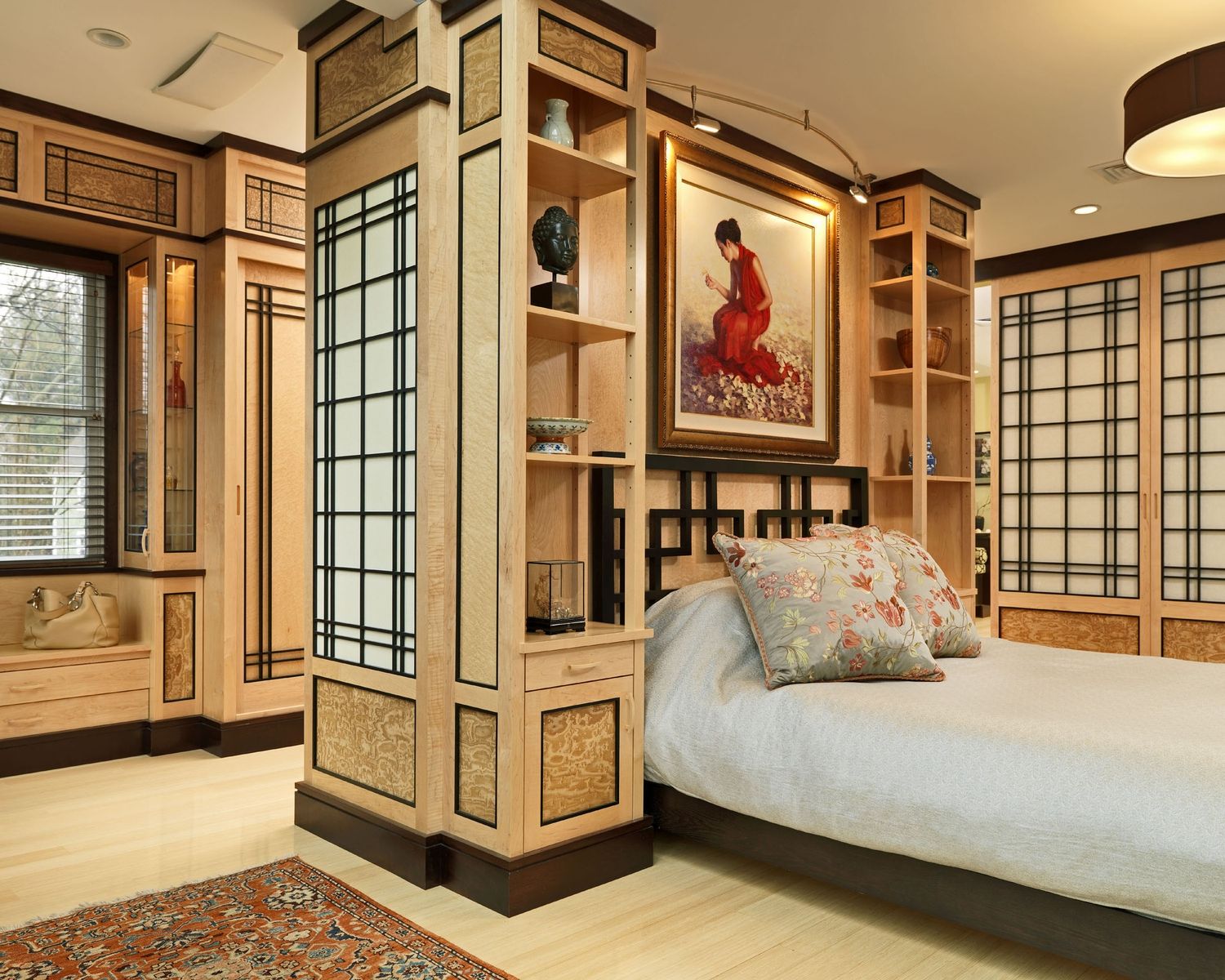 Handmade Custom Asian Bedroom by Michael Humphries ...