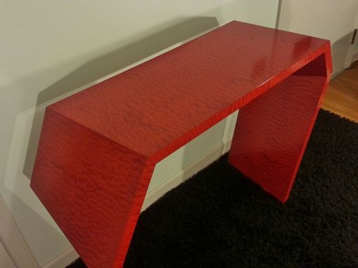 Custom Made Red Modern Table