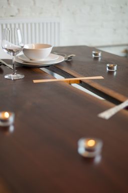 Custom Made Exotic And Unique Live Edge Dining Table