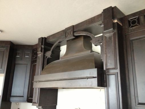 Custom Made Steel Range Hood