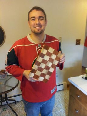 Custom Made Checkered Cutting Board