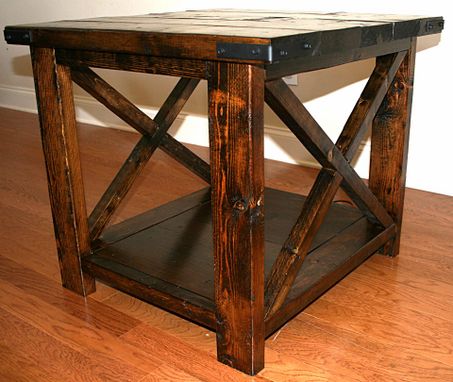 Custom Made Rustic End Tables