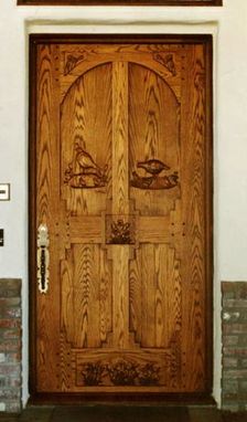 Custom Made "California Door," Front Door