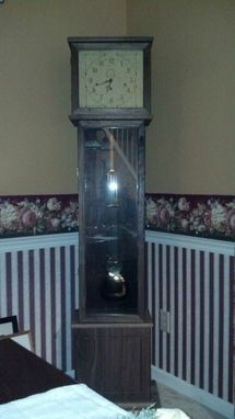 Custom Made Walnut Grandmother Clock