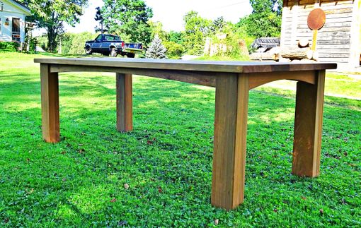 Custom Made Sinker Cypress Table