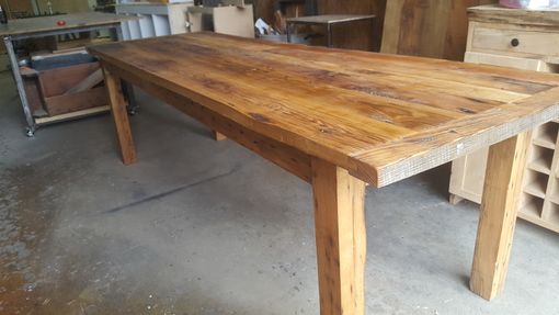 Custom Made Barnwood Farmhosue Table