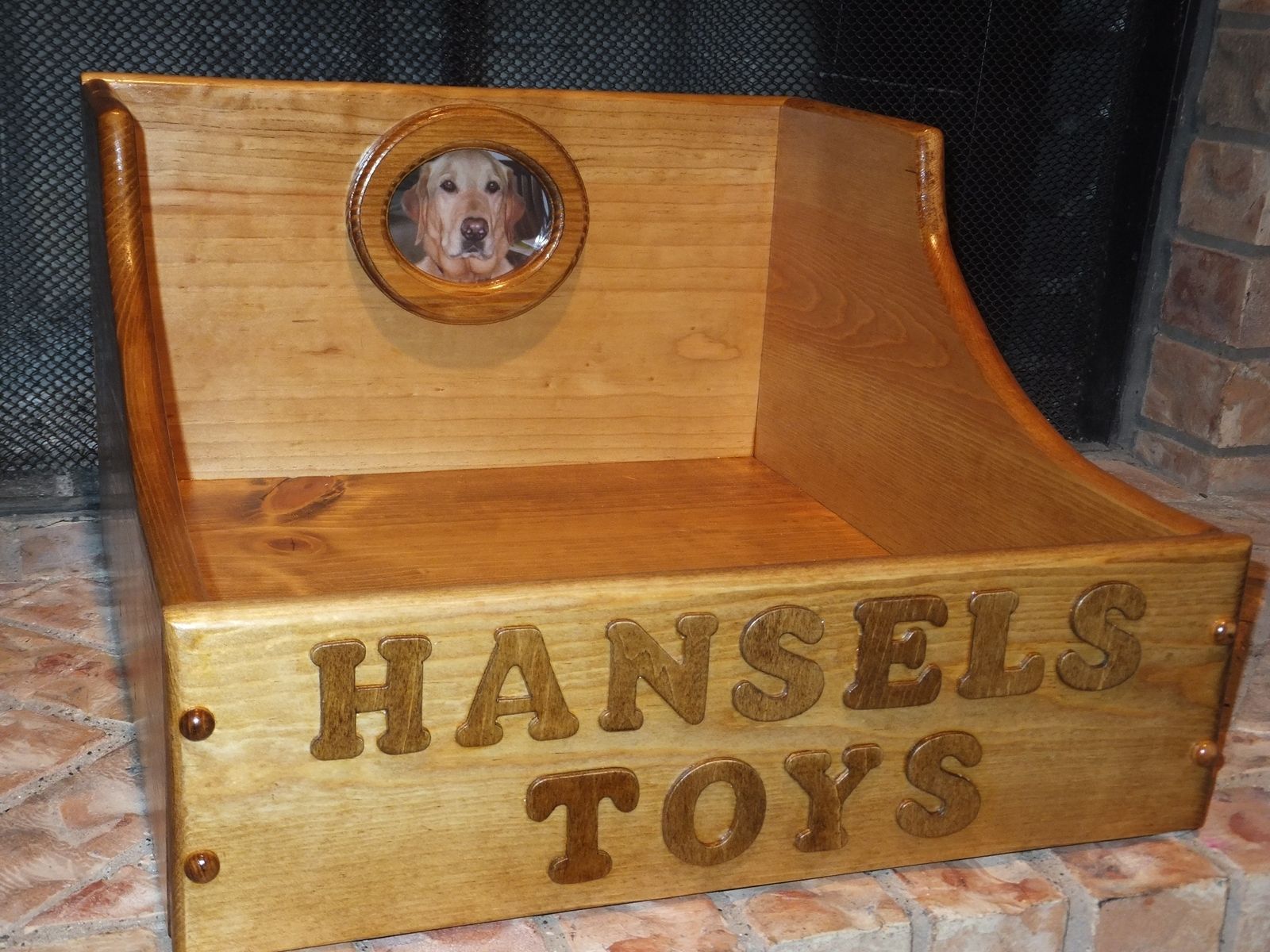 Buy Custom Pet Toy Box, made to order from THH CREATIONS