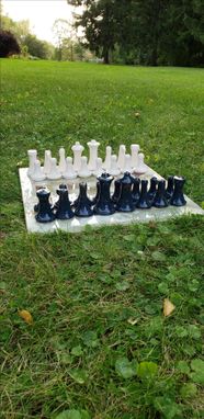 Custom Made One Hitter Ceramic Chess Set