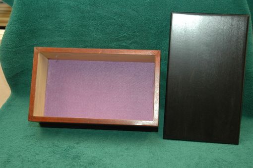 Custom Made Zebrawood Veneered Box