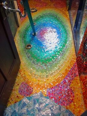Custom Made Interior Floor Mosaic Art
