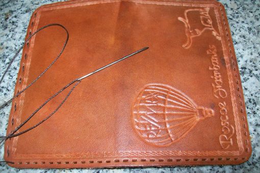 Custom Made Leather Business Card Case