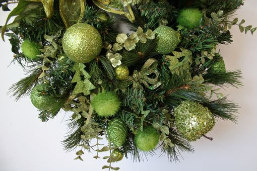 Custom Made Oval Christmas Wreath