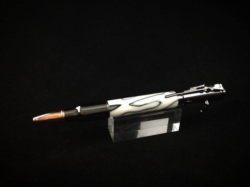 Custom Made Bolt Action Pen / Gun Metal Grey