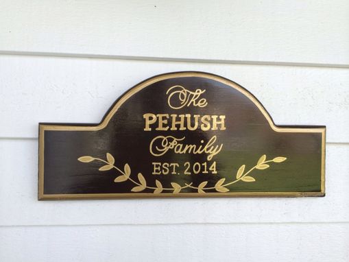 Custom Made Address Plaque Sign House Number Sign. Custom Sign. Hand Painted