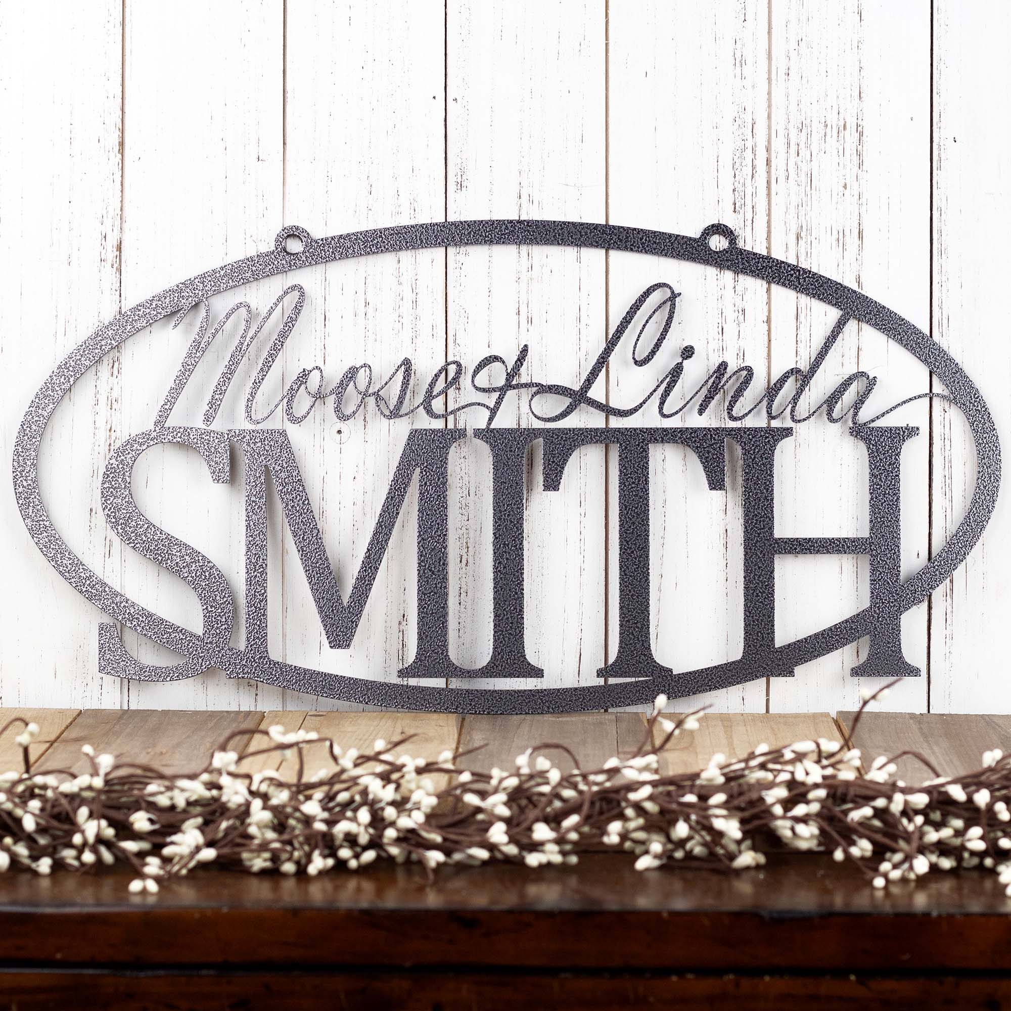 Buy Hand Made Custom Metal Sign, Outdoor Metal Wall Art, Metal Signs