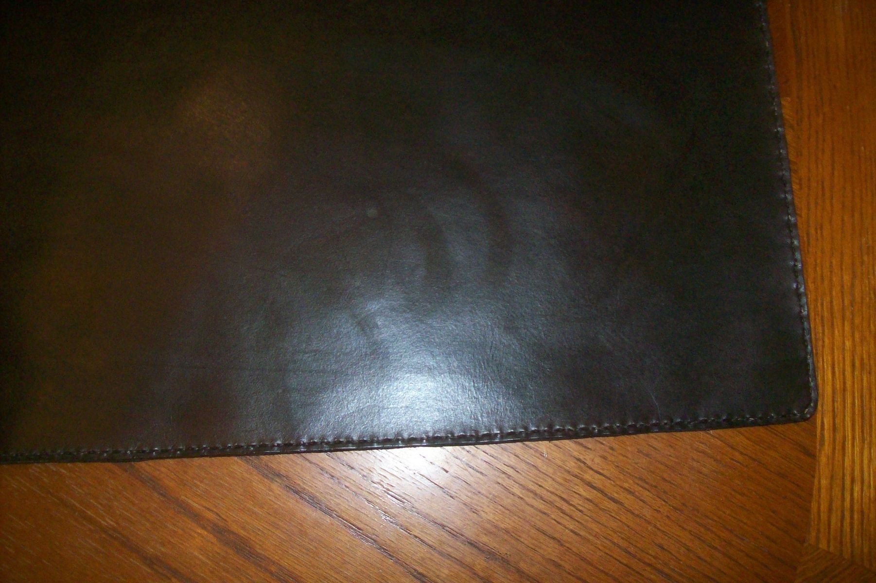 custom leather desk pad