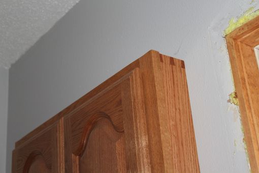 Custom Made Custom Dovetailed Cabinet To Cover Electrical Service