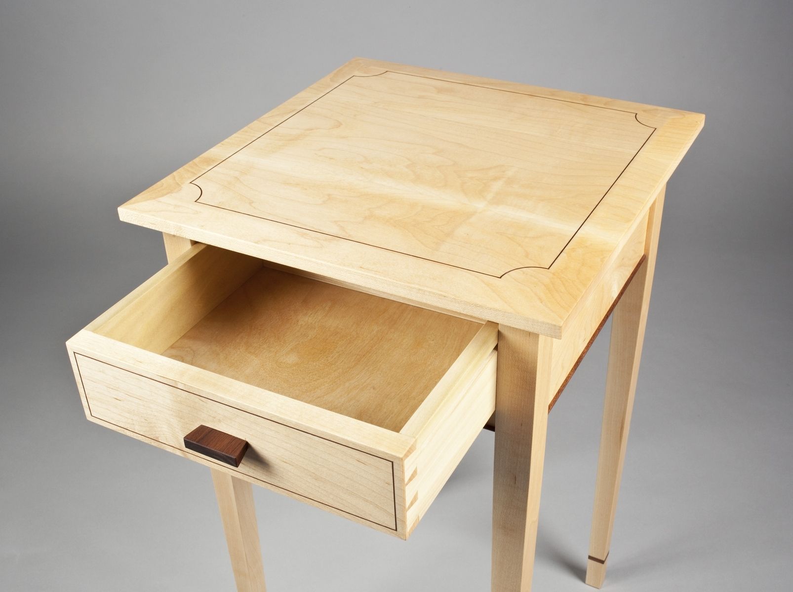 Hand Made Bedside Table by E N Curtis Woodworks