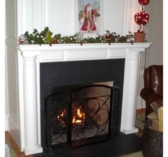 Custom Made Historic Fireplace Mantel Renovation