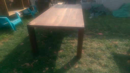Custom Made Walnut Parsons Table