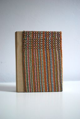 Custom Made Handbound Book With Original Fabric